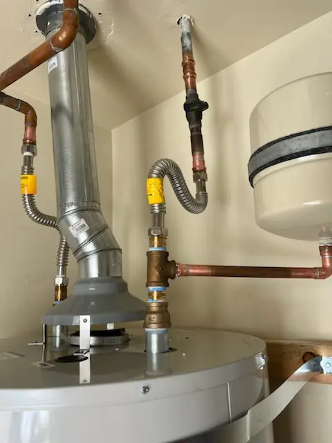 Water heater installation and plumbing repair in Skillman